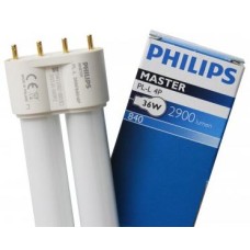 Lámpara bajo consumo PL-L 18, 24, 36 ó 55W (a elegir) 840 4P Master PHILIPS